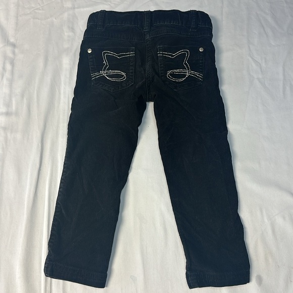 Kid's Graffiti - Black Corduroy pants. Size 3 - Picture 4 of 5